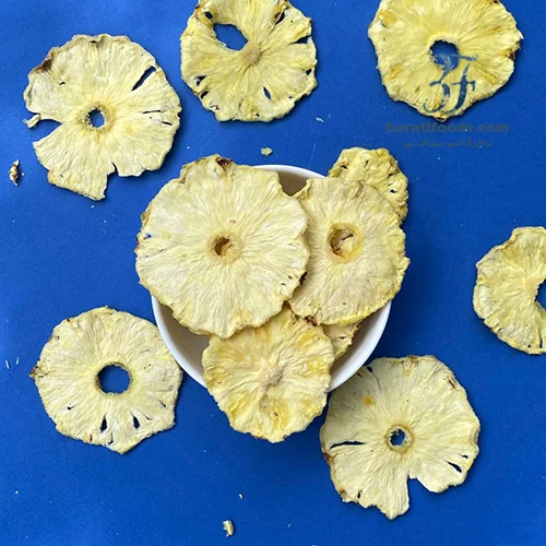 اسلایس آناناس خشک طبیعی بدون شکر 3 اسلایس آناناس خشک طبیعی بدون شکر - تصویر 3