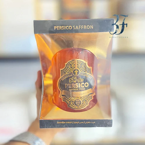 شربت زعفرانی گُلد 650 گرمی هدیه زعفران 1 شربت زعفرانی گُلد 650 گرمی هدیه زعفران