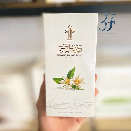 عرق بهار نارنج سنگین 480 سی سی هدیه زعفران 1 عرق بهار نارنج سنگین 480 سی سی هدیه زعفران
