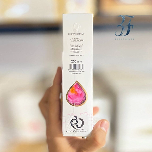 گلاب سنگین 250 سی سی هدیه زعفران 3 گلاب سنگین 250 سی سی هدیه زعفران - تصویر 3