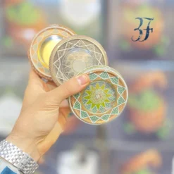 خاتم خالی بدون طرح یک مثقالی پک 10 عددی