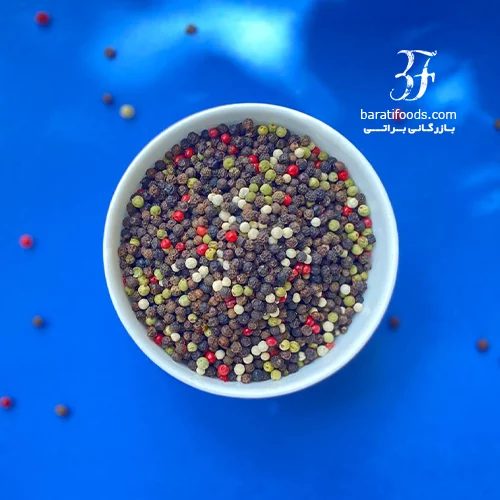 فلفل چهار رنگ الوان (فلفل رنگین کمان) 1 فلفل چهار رنگ الوان (فلفل رنگین کمان)